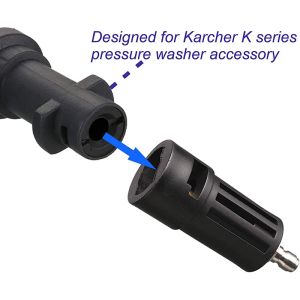 For Connecting AR/Interskol/Lavor/Bosche/Huter/M22 Lance For Karcher un female Bayonet High Pressure Washer Connector Adapter