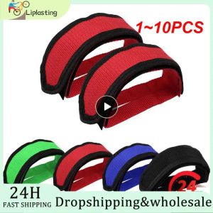 1 ~ 10st Pedal Straps Toe Clip Strap Belt Adhesivel Bike Pedal Straps Fixed Gear Cycling Ultra Light Pedal Parts