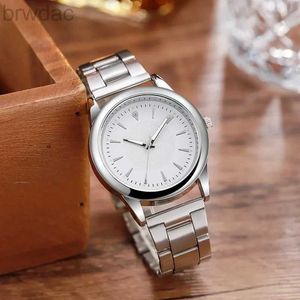 Kvinnors klockor Nya klockor Luxury Women Watches Reloj Mujer Simple Quartz armbandsur Rostfritt stålklocka Reloj 240409