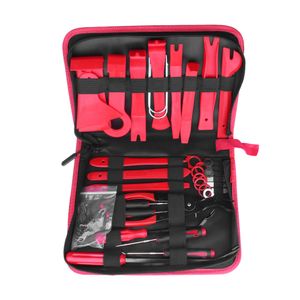 Bil Audio Repair Tools Trim Removal Tool Car Panel Dörr Audio Trim Removal Tool Kit Auto Clip -tång Fäster Remover Tool Set