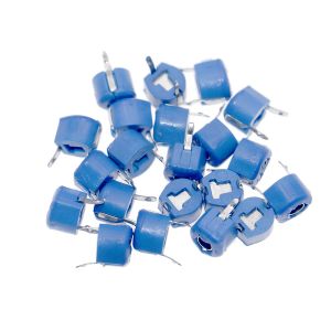 50pcs/lotto da 6 mm Condditori ceramica variabile a trimmer 5pf 10pf 20pf 30pf 40pf 50pf 60pf 70pf 120pf condensatori regolabili per Arduino