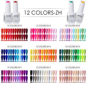Gel Arte Clavo 15ml 12pcs Colors/Set Gel Nail Polish Gellak Top Coat LED Gel Varnish Nail Art UV Gel Polish Soak Off Design Manicure
