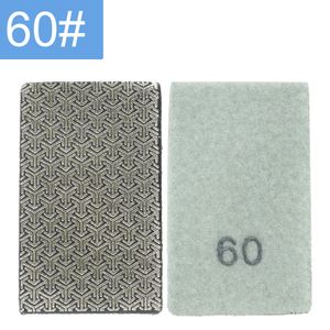 60/100/200/400Grit Diamond Hand Polishing Pad Tile Glass Abrasive Grinding Block Pad Sanding Disc For Polishing Glass Tile