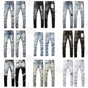 Purple Jeans Men Jeans Designer Jeans Jeans Mens Shinny Jeans Luxury Designer Джинсовые брюки Пеших