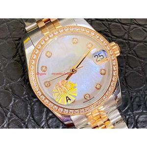Quadrante luminoso maschile 278271 Diamond watch 36mm Precision Automatic 31mm Pearl Women Design popolare Meccanico AAAAA Watch Steel Olex 276