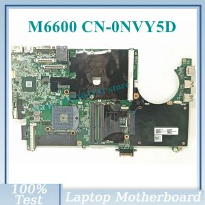 Moderkort CN0NVY5D 0NVY5D NVY5D SLJ4M HM67 Mainboard för Dell Precision M6600 Laptop Motherboard DDR3 100% fullt testad fungerar bra