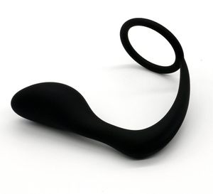 Pleasure Products Anal Orgasm Performance Erection Enhancing Cock Ring and Anal Butt Plug Prostate Massager Anal 3907449