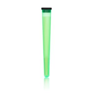 Tobacco Plastic Doob Tube Stash Jar 115mm Herb Container Storage Cigarette Rolling Cone Paper Pill Pre Roll Joint Holder Case Luminous Glow in the Dark Smell