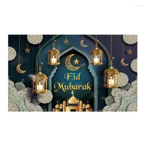 Decorazione per feste Happy Eid 2024 Banner di sfondo per lo sfondo PO 70x43inch POOTH POGRAFER