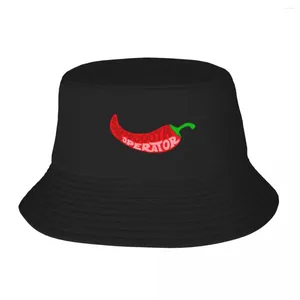 Berets Chilli Smooth Operator Carlos Sainz Bucket Hat w marce Man Caps Mężczyzna luksusowy damski