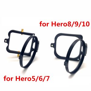 Tillbehör 58 Flip Lens Filter Adapter Cover för GoPro Hero10 Black Hero 10 9 8 7 6 5 GoPro9 För att lägga till CPL UV -färg Soft Closeup Filters 58mm
