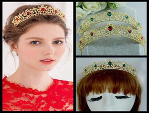Sparkling Diamond Big Crown Strass -Bridal -Tiaras auf Lager Hochzeitszubehör Hochzeit Haare 2016 Haarkronen New6663964