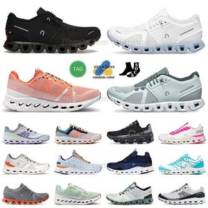 2024 Bulut 5 x x3 Kadın Ayakkabılar Erkek Spor Eğitmenleri Nova Monster Surfer Runner Cloudnova Formu Pembe İnci Beyaz Koşucular Tenis Örgü Sneakers Tenis Ayakkabıları