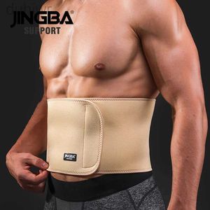 Slantbälte Jingba Support midja Trimmer Slim Fit Abdominal midja Svettbälte midja Back Support Belt Fitness Equipment Sport Protective Gear 240409