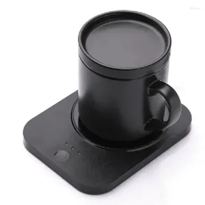 Masa Paspasları USB Kupa Isıtıcı Kahve Sütü Çay Su Kupa Isıtıcı 3 Dişli Sıcaklık Isıtma Ev Ofis Kış Dayanıklı Kolay Kurulum