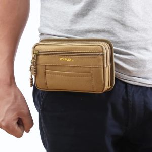 Bolsa de cinto tático Molle Bolsa Mille Bolsa Esporte ao ar livre Bolsa de telefonia à prova d'água Homem Homem Casual EDC Tool Pocket Pocket Storage Pack Pack