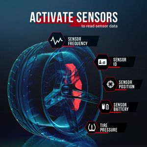 Autel MaxitPMS TS508 Teşhis Aracı TPMS Sensör Programcı Aktif Sensör Lastik Basınç Arabaları Diyagnostik Otomatik TPMS Aracı