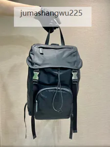 Yüksek kaliteli p naylon su geçirmez tuval backpack schoolbag 10a lüks tasarımcı çanta unisex büyük kapasiteli seyahat sırt çantası