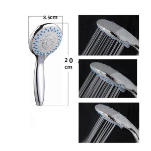 Bath Shower Adjustable Jetting Shower Head Water Saving Handheld Bathroom Adjustable 5 Modes SPA Shower Bath Head