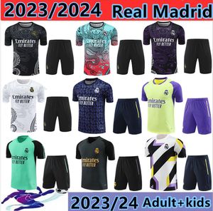 2024 2025 Real Madrid Kids Men Tracksuit Suit Dragon Madrid Vini Jr Bellingham 23 24 Madrid Football Camavinga Sports Chandal Futbol Survlement