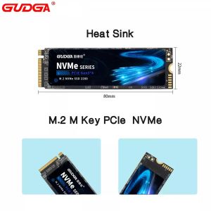 Gudga SSD M2 NVME 128GB 256GB 512GB 1TB PCIE GEN3*4 Сплошной диск 2280 Внутренний жесткий диск жесткий диск для настольного компьютера ноутбука для ноутбука