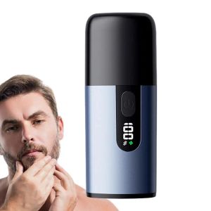 Recarregável Men Hair Trimmer Men Men Shaver Remoção de cabelo Larravera de sobrancelha