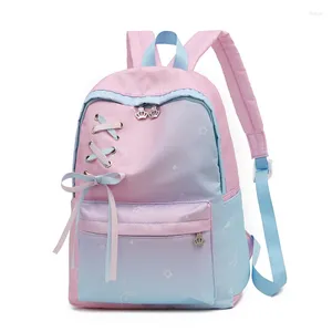 Рюкзак милые галстуки бабочки рюкзаки для женщин -подростков для девочек -студентов школы хараджуку туристические сумки y2k kawaii rucksacks