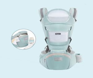 Baby Carrier Cintura das fezes Caminhantes recém -nascidos Cotton Mesh Summer Backpack de outono Hipseat Travel Front Face Pouch Wrap Kangaroo 20196331853