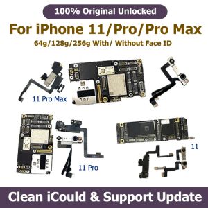 Clean ICloud Mainboard For IPhone 11 Pro Max Face ID 100% Original Motherboard Support Update Full Chip Main Logic Board Plate
