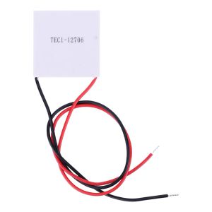 1/2pcs TEC1-12706 Termoelektrik Soğutucu Peltier Eleman Modülü 12706 12V 40x40mm Soğutma Peltier DIY Elektronik Soğutucu