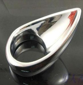 Кольцо из металлического полового кольца стальное кольцо с поддержанным кольцом для самец слез в стали стальной сталь 15inch175inch2inch4041015