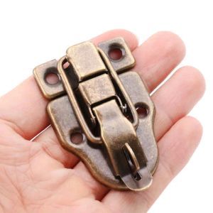 K1KA Vintage Lock Antique Metal Buckle resväska för CASE COSGLE LOCK HASP för