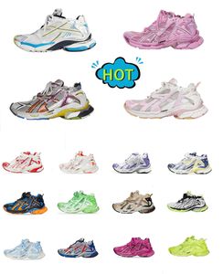 Runners 7.0 Men Designer Shoes Women womandress office Multicolor Graffiti Womens Mens Big Size Sneakers Dhgate Trainers