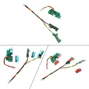Tillbehör 1set Musreparationsdelar Musmikrowitch Hot Swap för G304 G305 Spelmus Ersättningsmusknapp Kabel Kabel