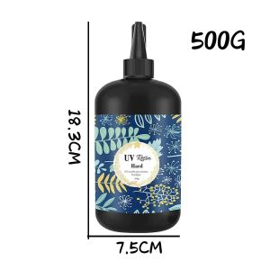 Hard UV Resin Glue Clear Ultraviolet Curing Quick Drying Epoxy Resin UV Glue DIY Jewelry Making Tools Resin Mold Gel Hardener