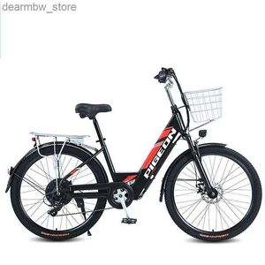 Bikes 26Ectric Bicyc Promotion Offer 48V 20AH Ectric Bike 2 Seater 7-speed Transmission eBikes Hidden Battery Front Suspension L48