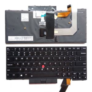 Tangentbord Ny oss engelska för IBM ThinkPad T470 T480 A475 A485 Backlight Black With Point Stick Notebook Laptop Keyboard