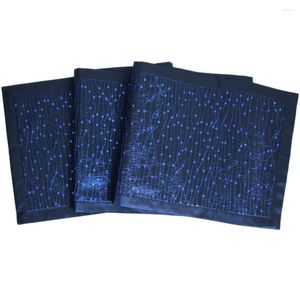 Table Runner Design Sparkle Blue Bling