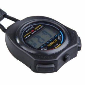 Digital Chronograph Stopwatch LCD -Display wasserdichte Sportbatterie -Timer -Zähler -Stop Watch