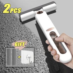 Mini Squeeze Mop Handheld Desktop Badrumsbil Fönster Glassvamp Cleaner Home Cleaning Tools Portable Cleaning Mop