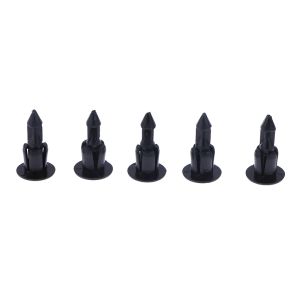 Novos clipes de fixador de 20pcs/conjunto de 6 mm empurrar rebite de pino de retentor para motocicletas clipes de fada de rebites de plástico peças de acessórios