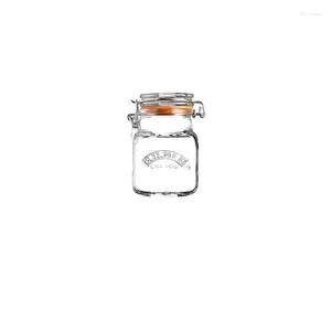 Aufbewahrung Flaschen Glas versiegeltes Glas Lebensmittel-Marmelade Flasche Honig Tank Mini Gurke Trompete