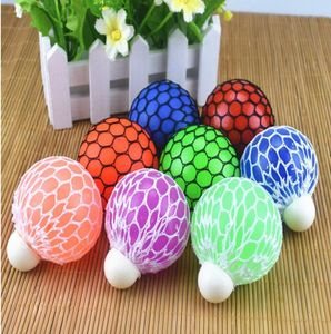 Toys Stress Relief Sensory Toy Mesh Squishy Balls For Autism Angst ADHD Kids Adults School Office Light3687187