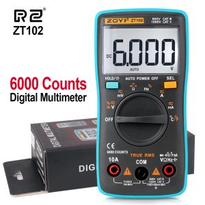 RZ Digital Multimeter Amperemeter -Voltmeter -Widerstandsfrequenz -Hintergrundmesser Spannungsdioden -Testermesser Multimetro