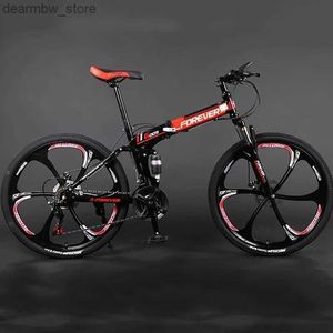 Bikes Kids Mountain Wheel Bicycs Powerful Mountain Speed Folding Accessories Road Bicycs Suspension Rowery Gorskie Folding Bike L48