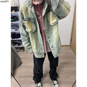 Street Style Denim Clothes Mens Trendy Jacket