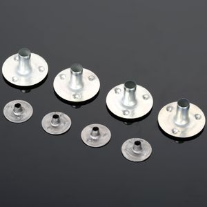 100pcs 12,5*2,5 mm 20*5mm Durável Candle Wick Metal Metal Sustaners Velas Wicks Base Holder Tools úteis Candle Kit Kit DIY