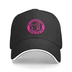 Ball Caps Brak dobrych wyścigów - różowa czapka baseballowa torba plażowa anime kapelusz kobieta kapelusze kapelusze męskie
