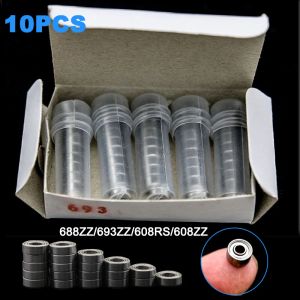 10st 688ZZ/693ZZ/608RS/608ZZ ABEC-5 1 Miniatyrlager Deep Groove Ball Bearing Metal Roller Ball Bearings Kit