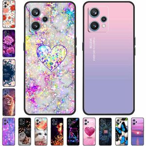 För Realme 9 4G / Realme9 Pro Case Sock Silicone Soft Marble Phone Cover för Oppo Realme 9 Pro Plus TPU -stötfångare målade